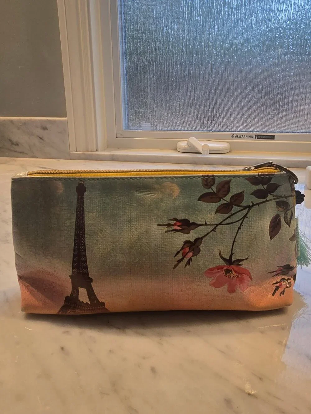 NWOT Papaya Mini Zip Bag - Picture 2 of 7